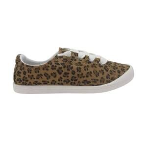 NEW JELLYPOP women's dallas sneakers in dark tan leopard